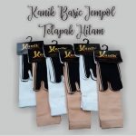 Kaos kaki Kanik Jempol telapak hitam L, favorit bagi muslimah