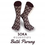 Kaos Kaki Soka Essentials Batik Parang