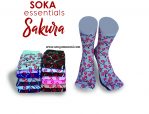 Kaos Kaki Soka ESSENTIALS Sakura digunakan agar tampil menawan