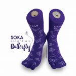 Kaos Kaki Soka Essentials Butterfly, si Kupu-kupu yang cantik di kaki